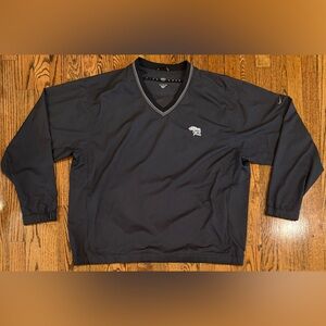 Nike Torrey Pines Golf Course Embroidered Windbreaker Pullover Black Men’s XL